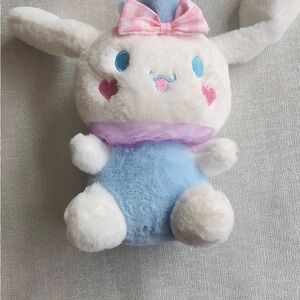 Cute Plush Bunny with Bow